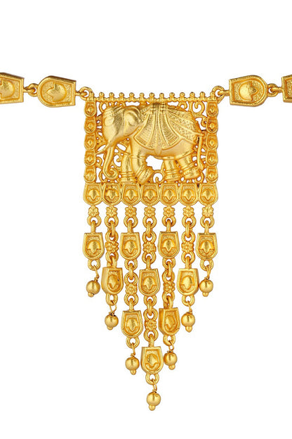 Timeless Tusk Pendant Necklace 