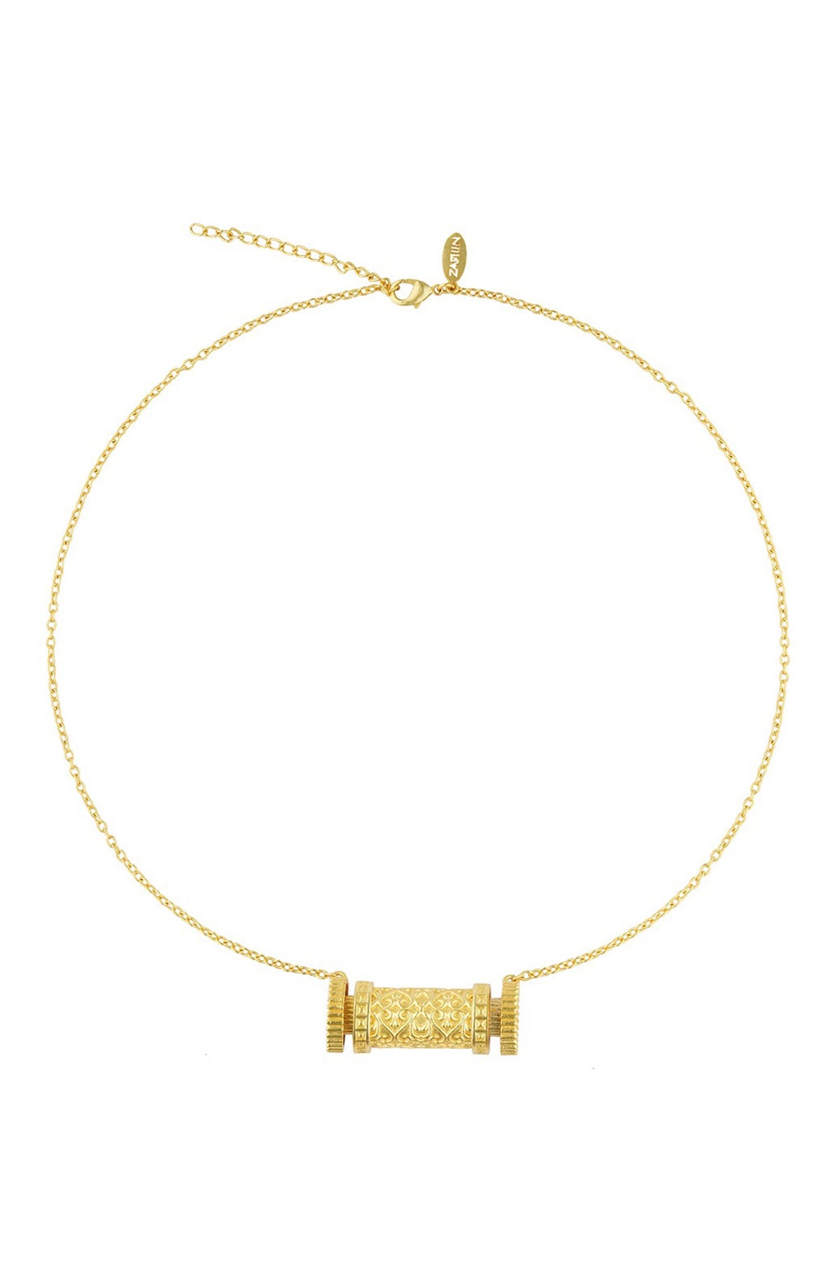 Scrolls of Time Pendant Necklace 