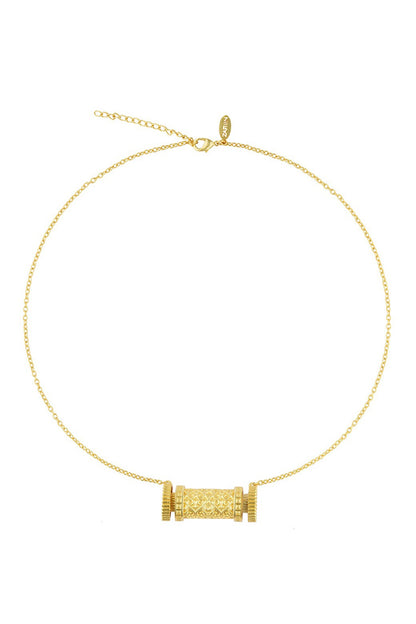 Scrolls of Time Pendant Necklace 