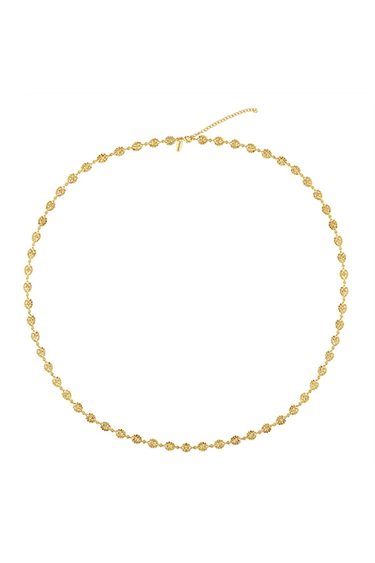 Imperial Notes Filigree Long Necklace 