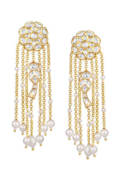 Bloom Jaal Embellished Danglers 