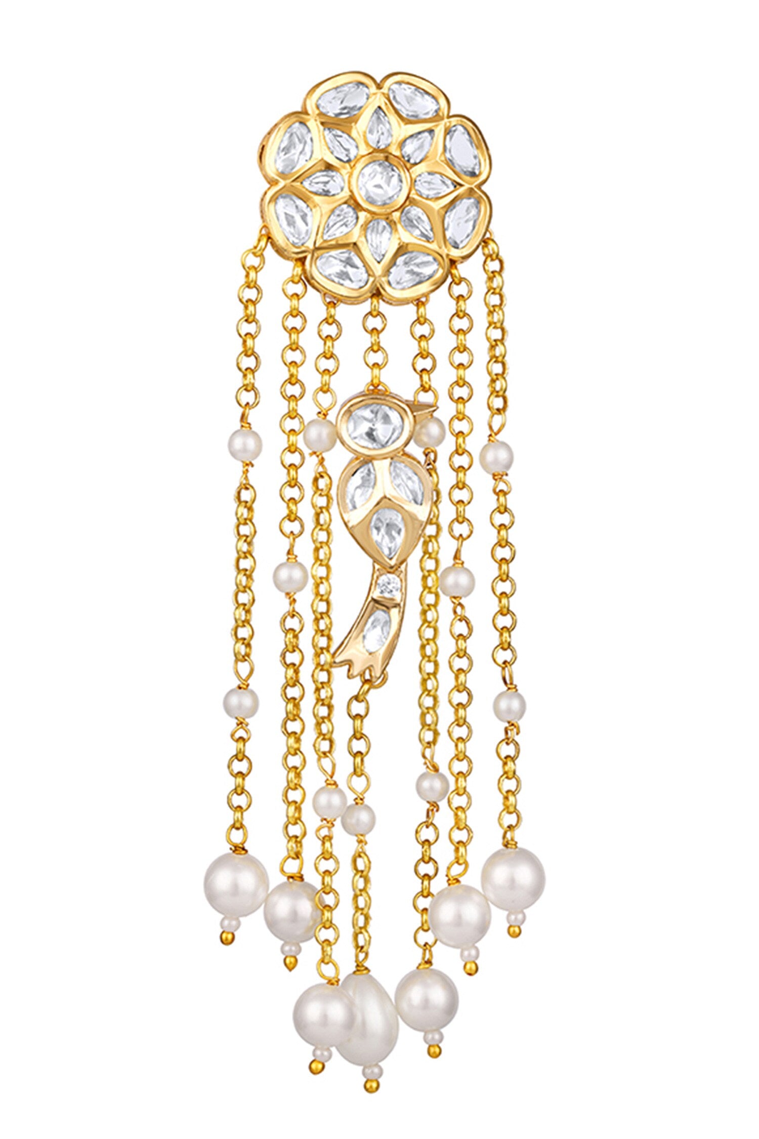 Bloom Jaal Embellished Danglers 