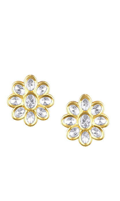 Phool Embellished Pendant Necklace Set 