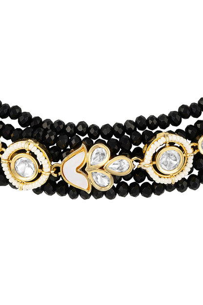 Clover Bloom Embellished Choker 