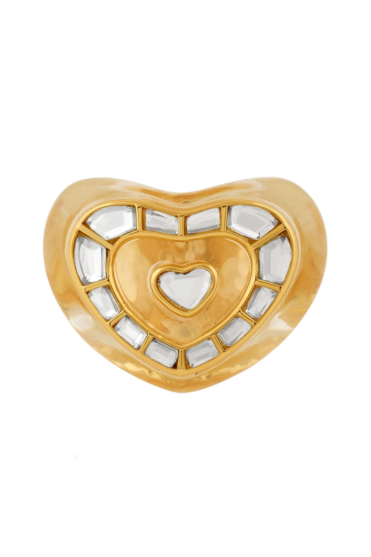 Love Mirrors Bombe Ring 