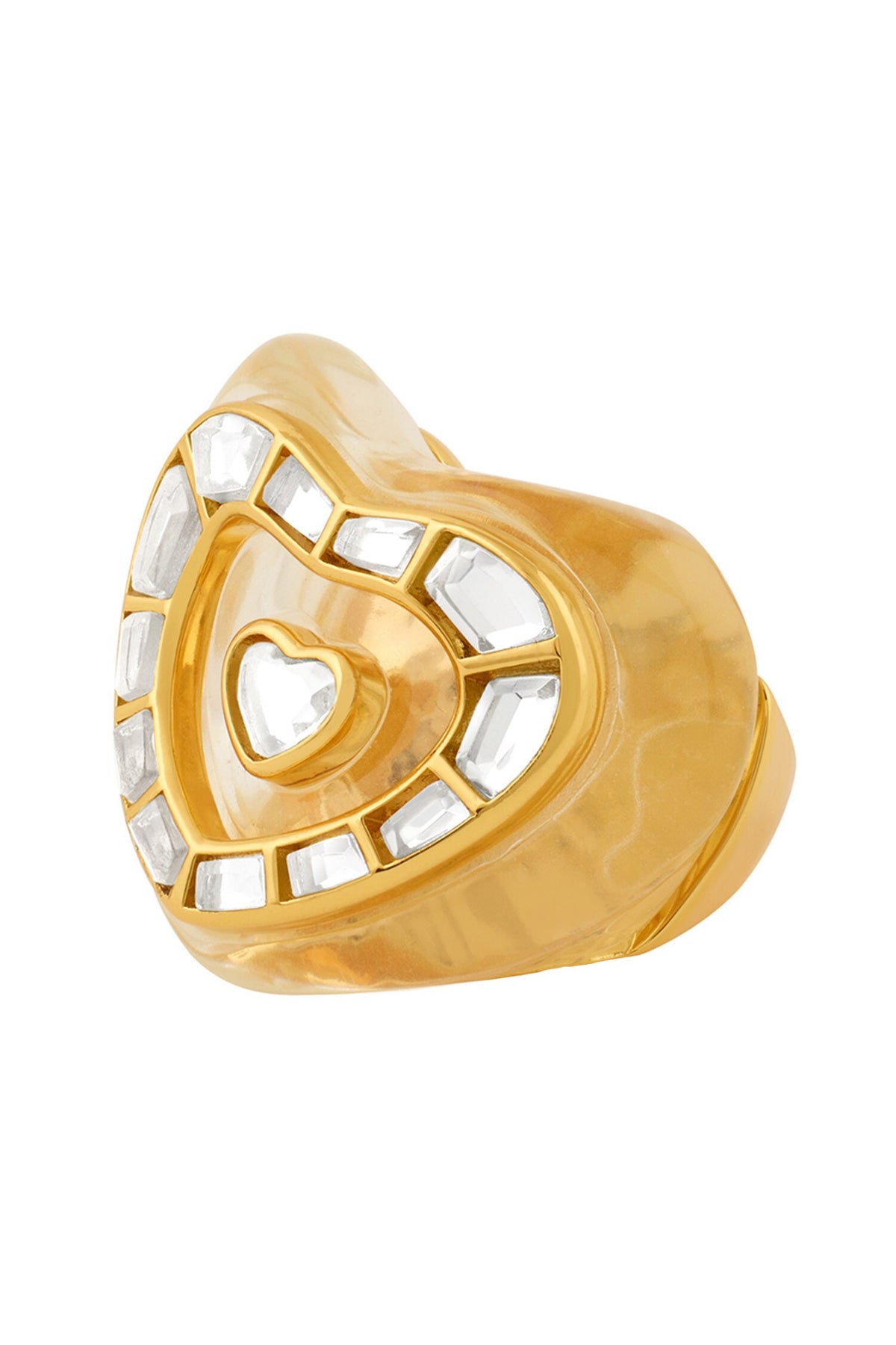 Love Mirrors Bombe Ring 