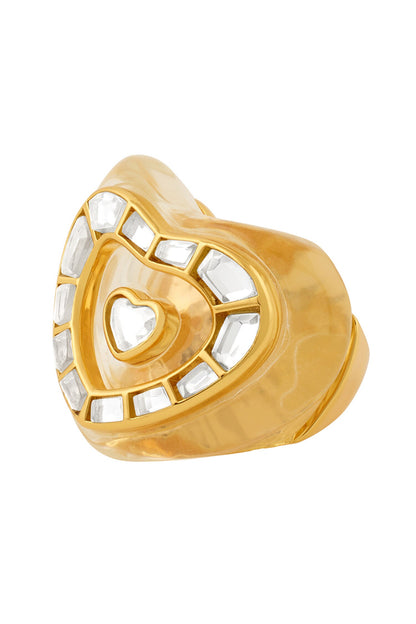 Love Mirrors Bombe Ring 