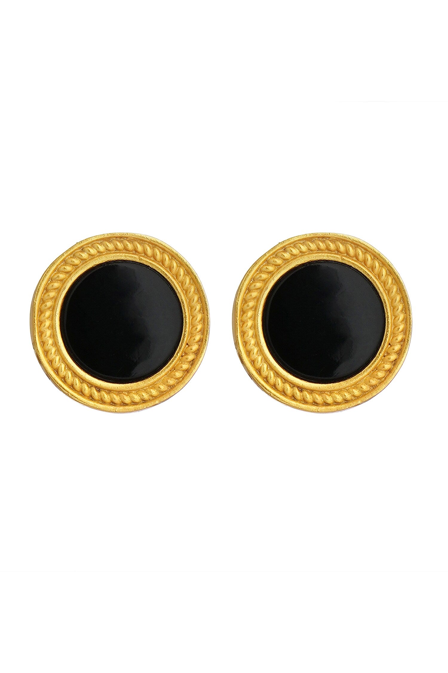 Tranquil Life Onyx Stud Earrings 