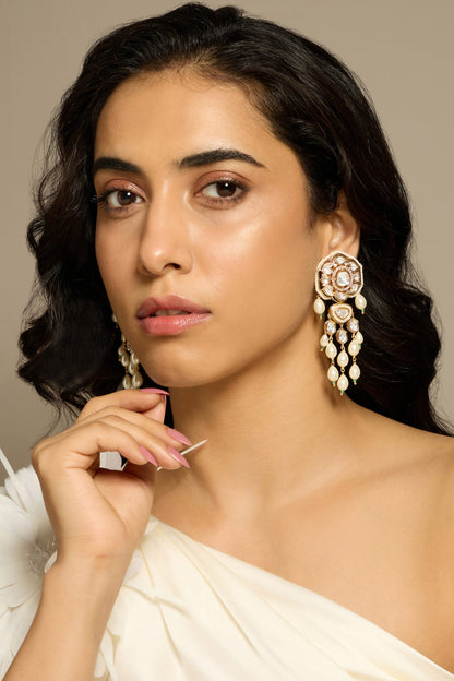 Whispering Elegance Dangler Earrings 