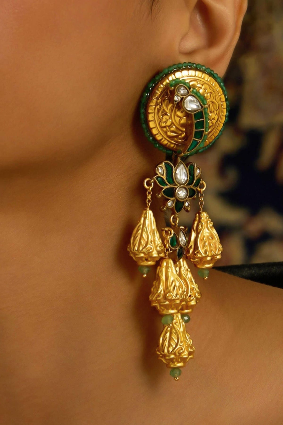 Parrot Whimsy Dangler Earrings 