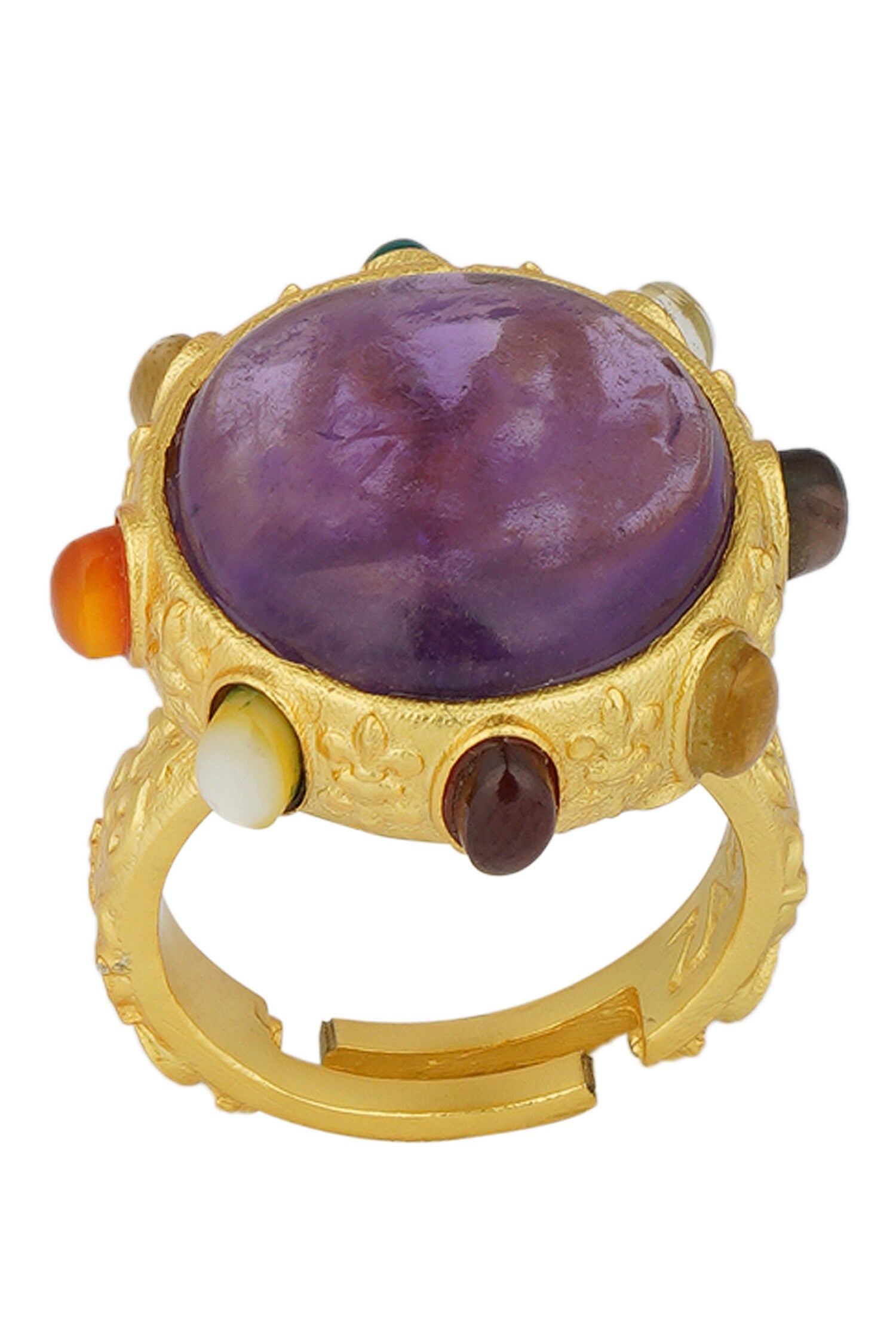 Navratna Stone Studded Ring 