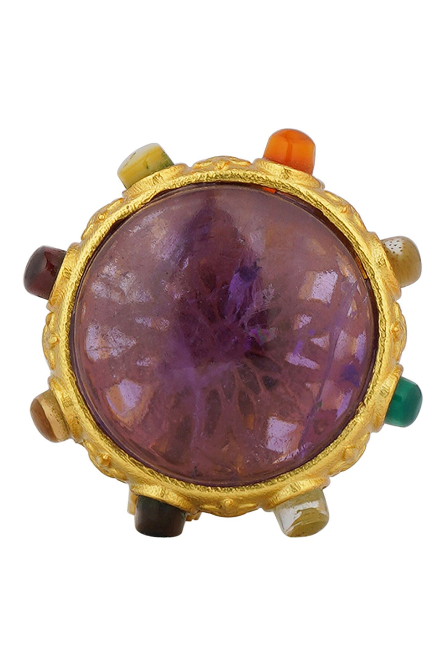 Navratna Stone Studded Ring 