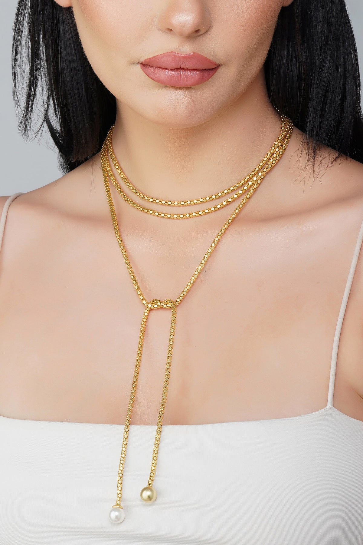 Draped in Elegance Wrap Necklace 