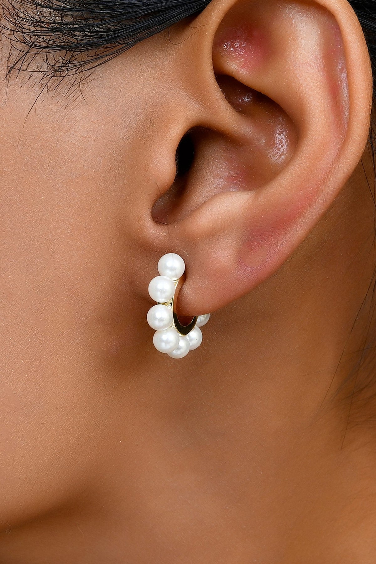 Elysian Pearl Embellished Earrings 