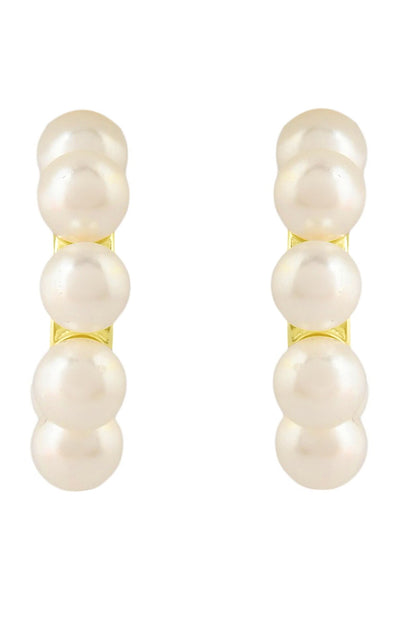 Elysian Pearl Embellished Earrings 