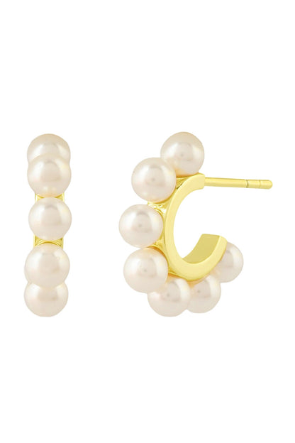 Elysian Pearl Embellished Earrings 