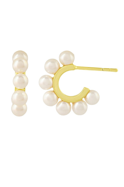Elysian Pearl Embellished Earrings 