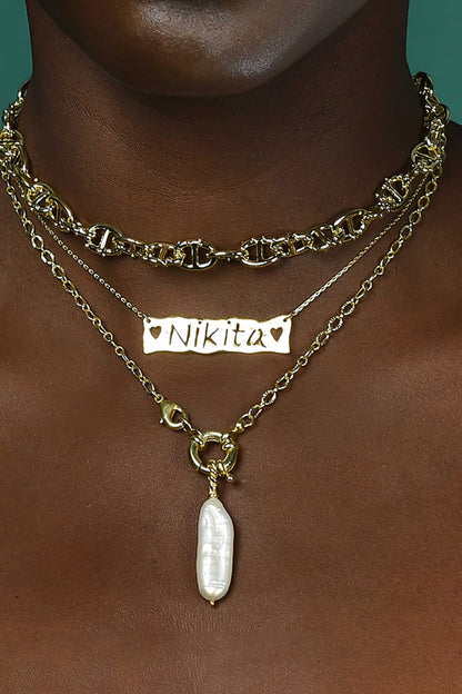 Dot Of Distinction Link Necklace 