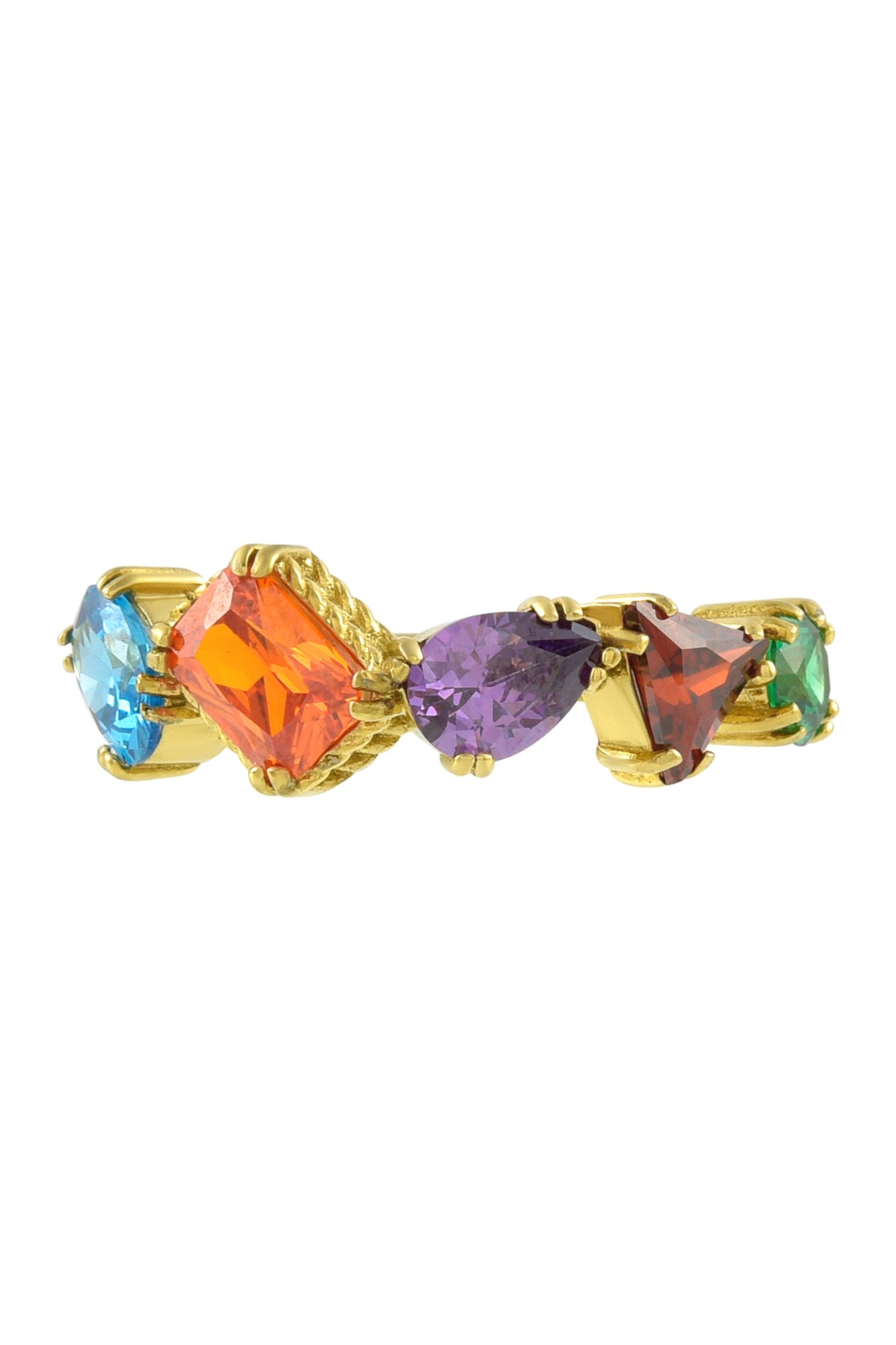 Cubic Zirconai Embellished Ring 
