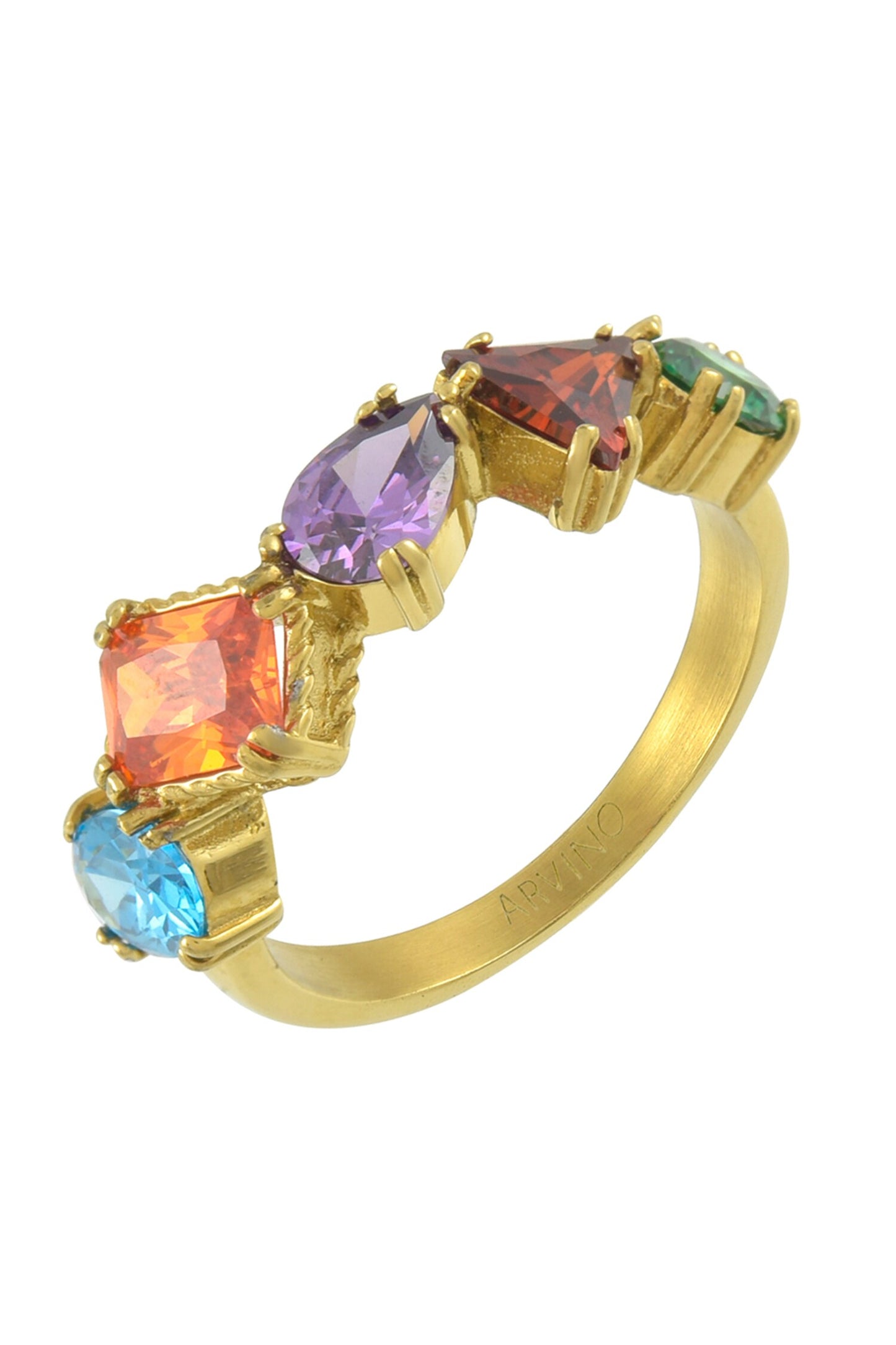 Cubic Zirconai Embellished Ring 