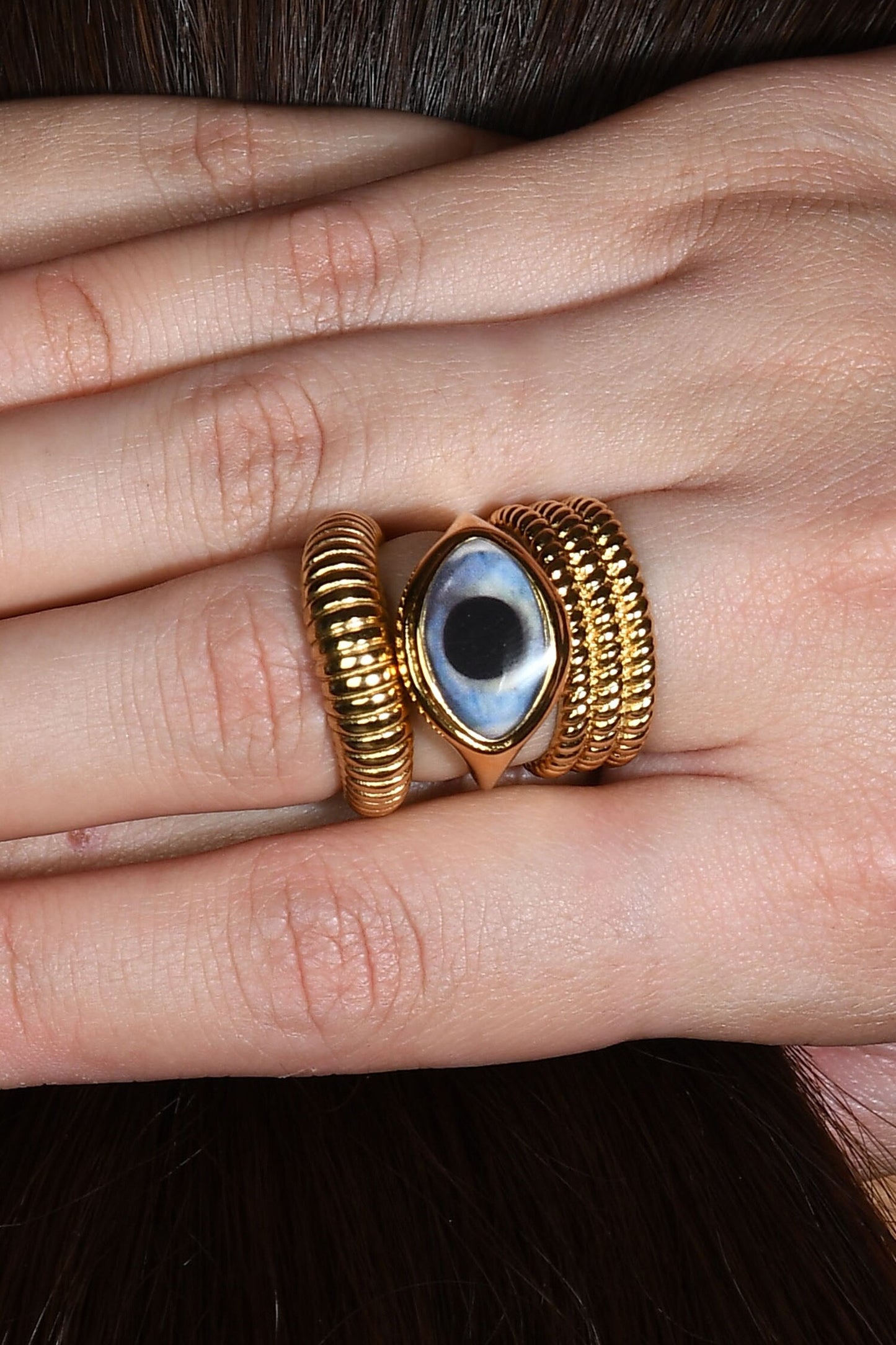 Evil Eye Protector Ring 