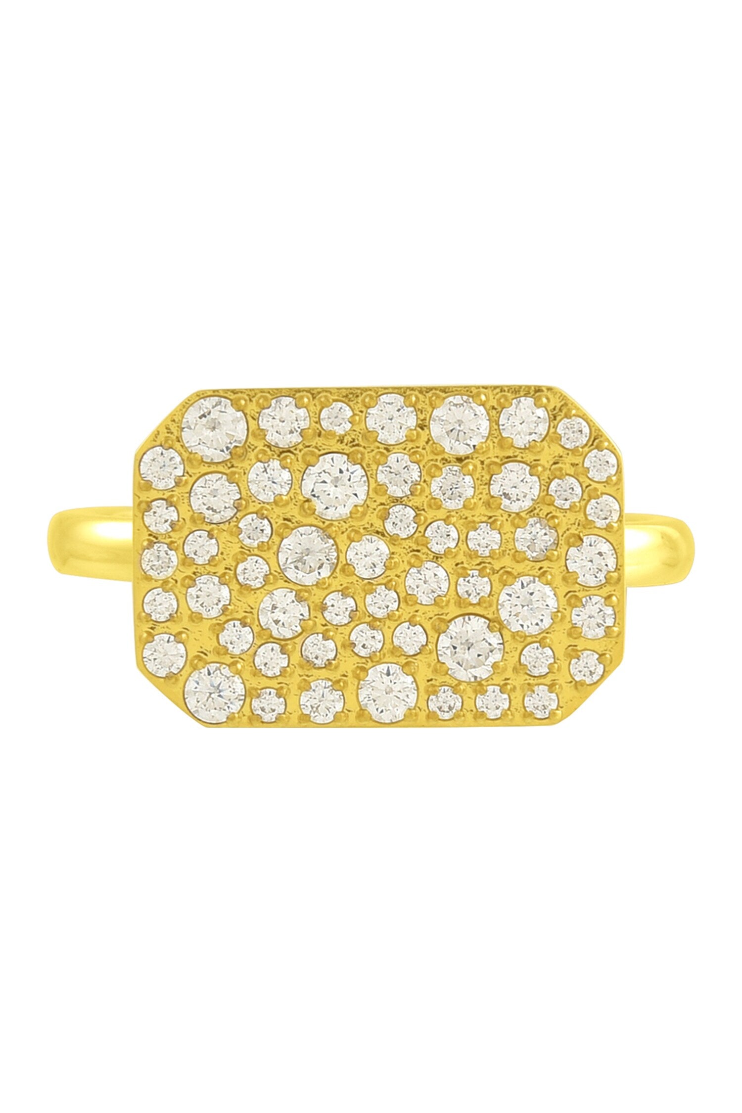 Crystal Bullion Finery Ring 