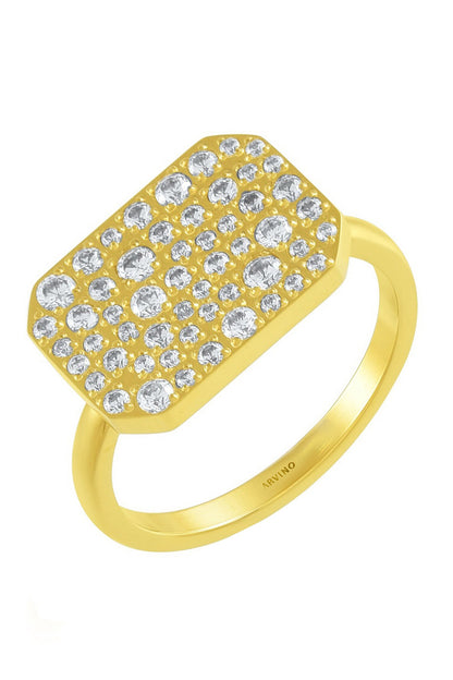 Crystal Bullion Finery Ring 