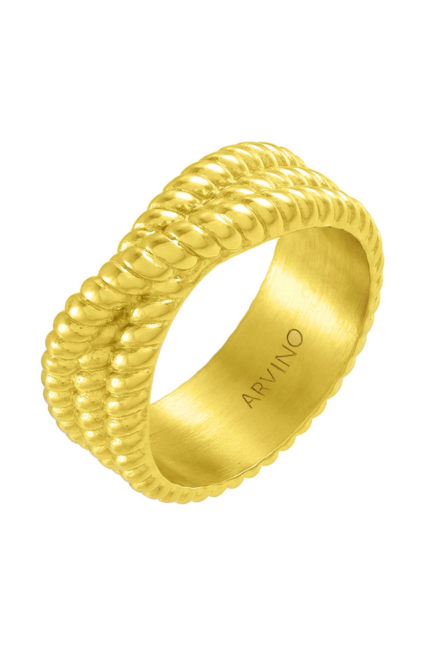 Intertwined Rope Ring 