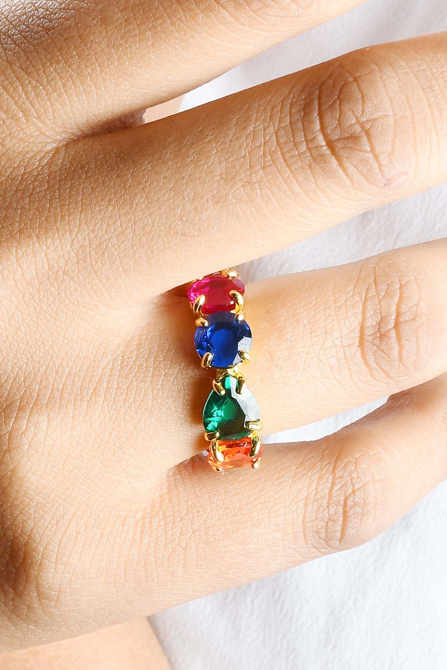 Crescendo Embellished Ring 