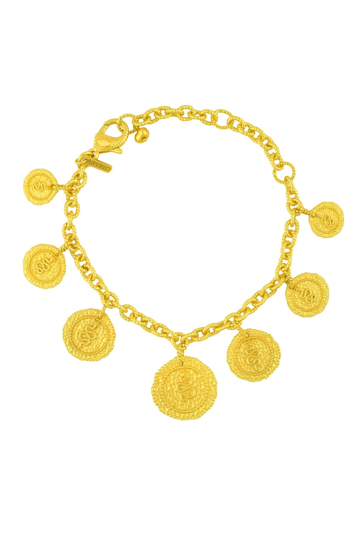 Medallion of the Serpent Anklet-Single Pc 