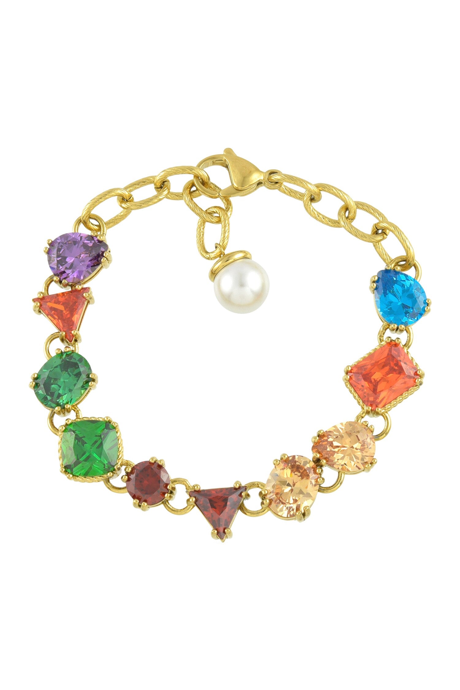 Chromatic Cascade Bracelet-Single Pc 