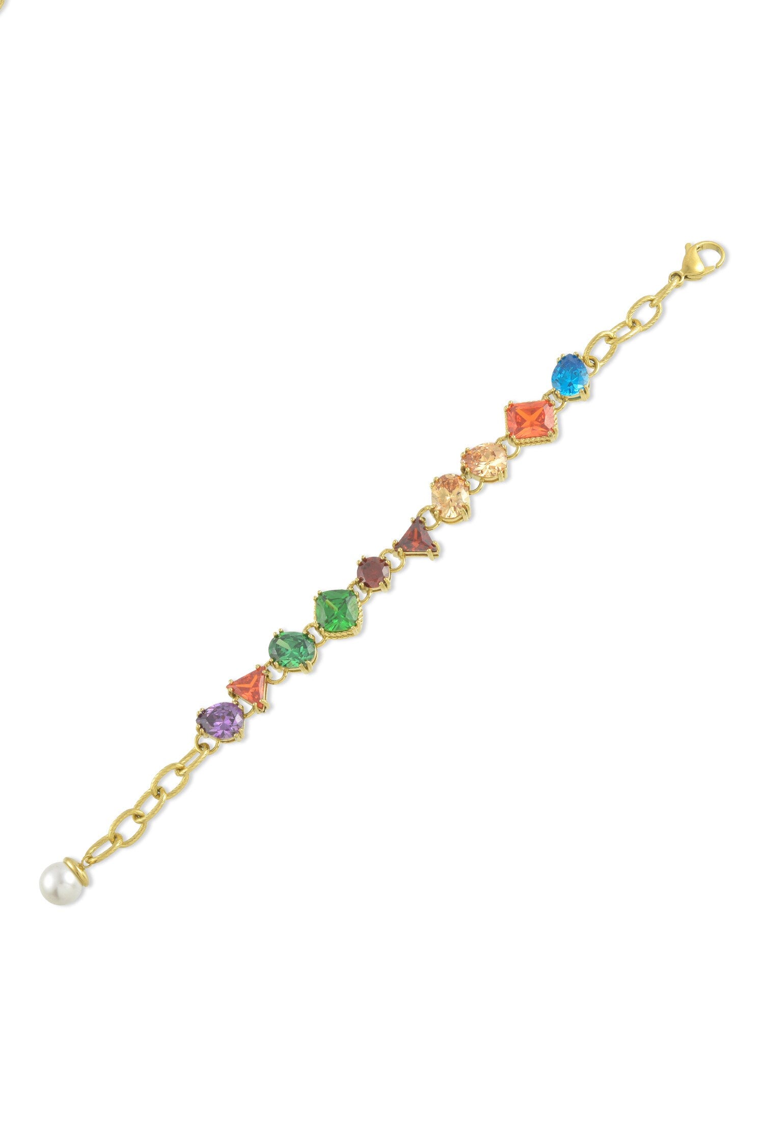 Chromatic Cascade Bracelet-Single Pc 