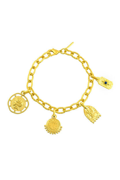 Detachable Cobbled Legacy Link Bracelet 