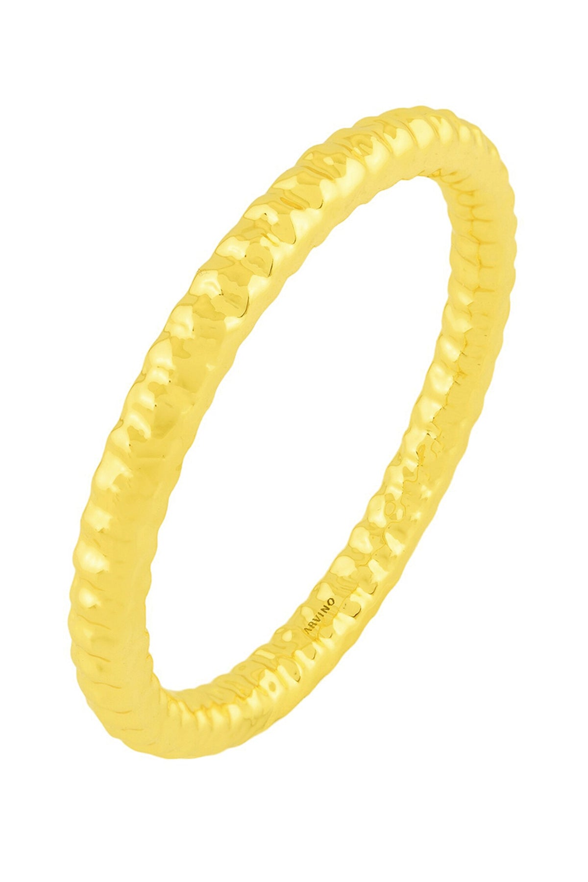 Etched Furrowed Bangle 