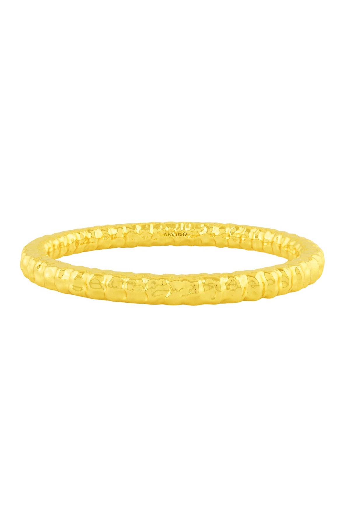 Furrowed Textured Bangle 