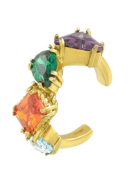 Chromatic Cascade Ear Cuff-Single Pc 