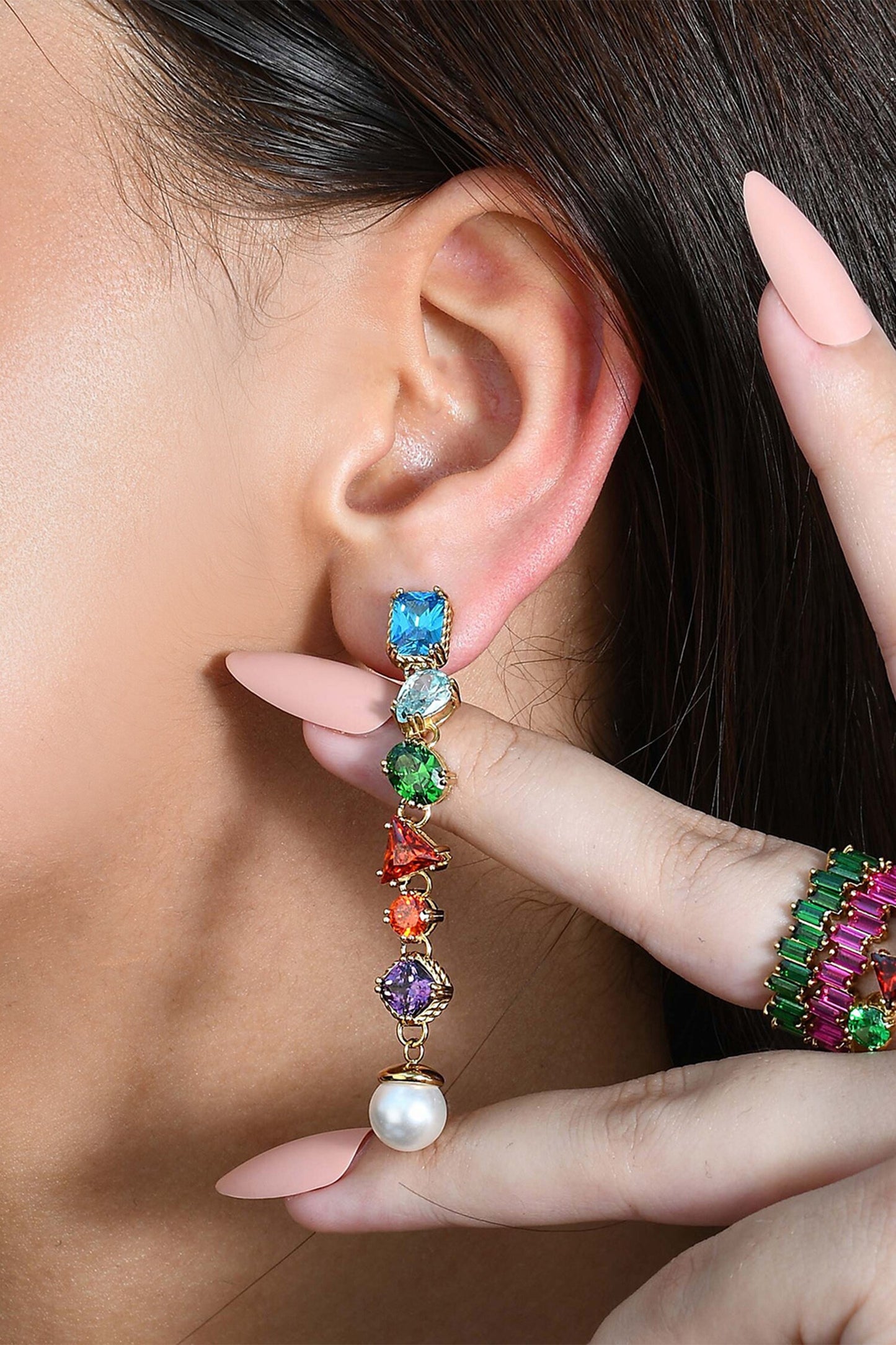Chromatic Cascade Danglers 