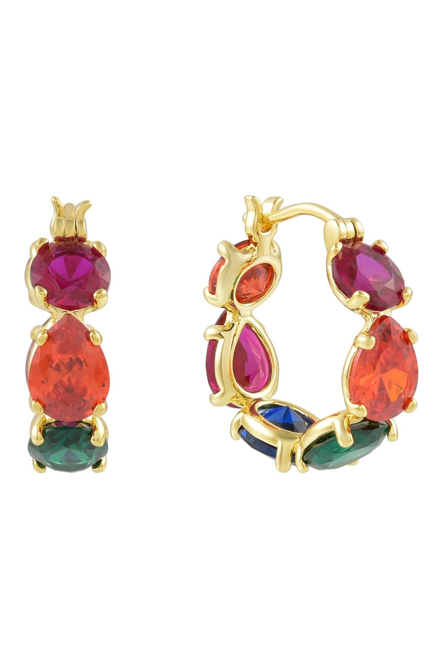 Crescendo Cubic Zirconia Earrings 