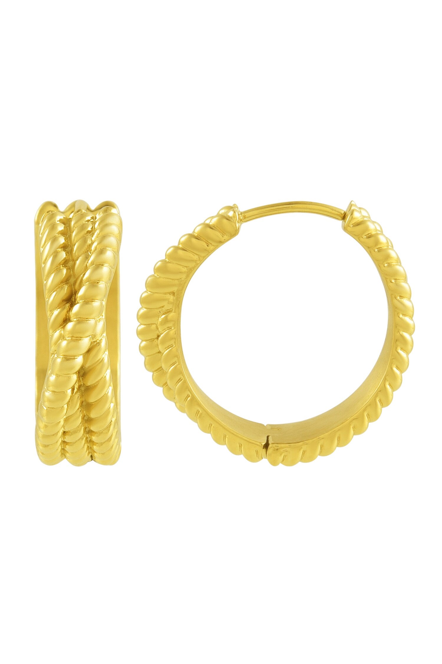 Intertwined Rope Huggies 