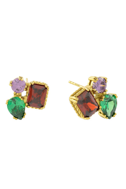 Chromatic Cascade Studs 