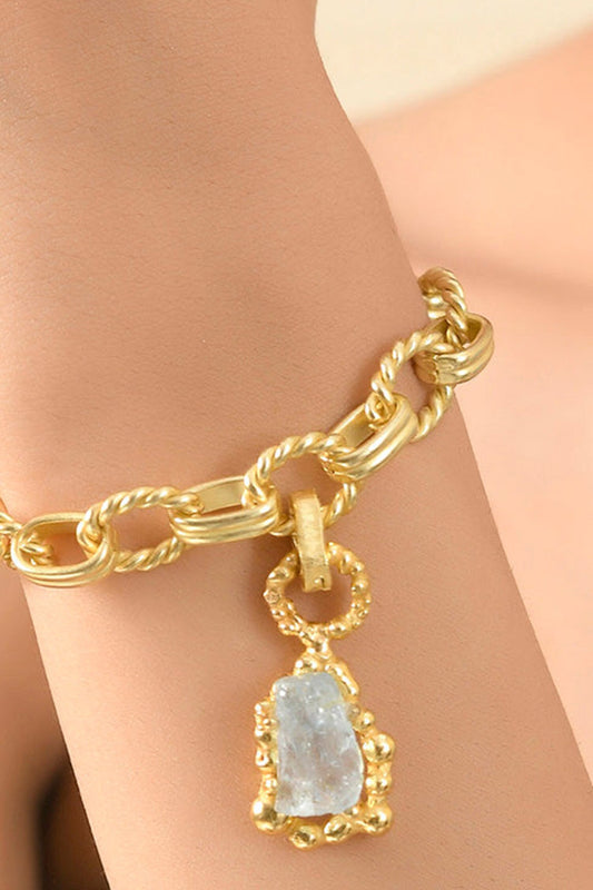 Gemstone Embellished Charm 