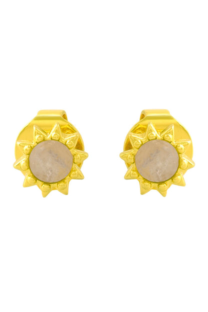 Mystical Labradorite Studs 