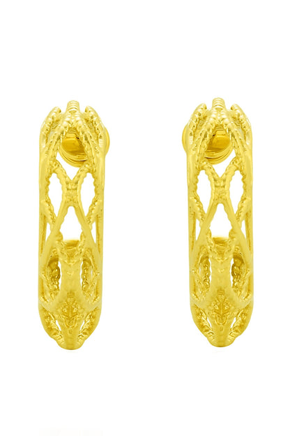 Filigree Lacework Hoops 