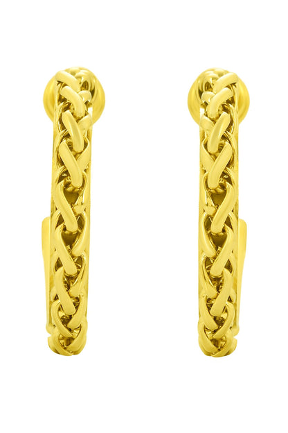 Nautical Knot Hoops 