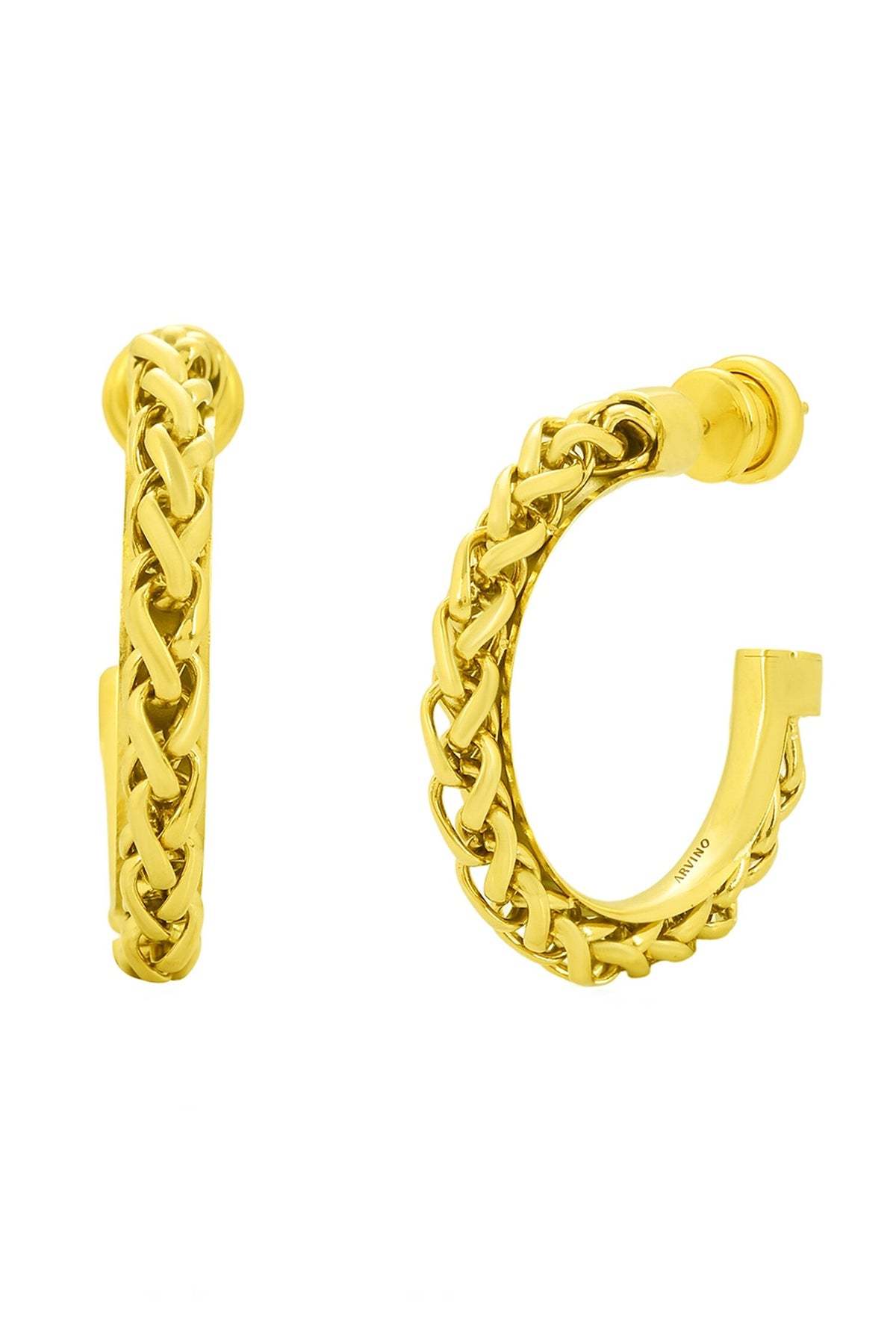 Nautical Knot Hoops 