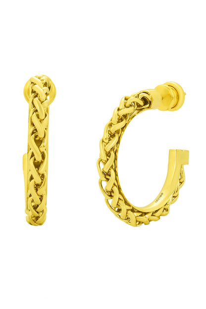 Nautical Knot Hoops 
