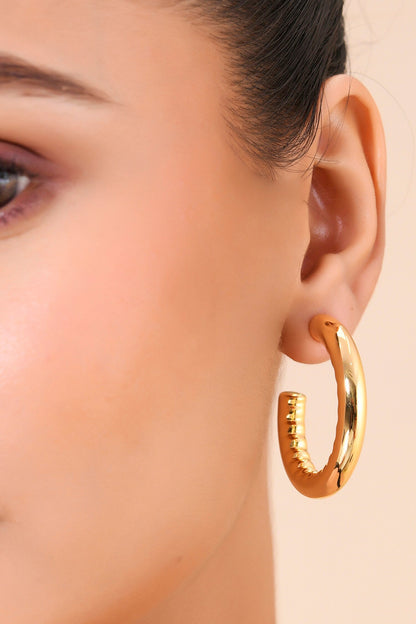 Artisan Inlay Hoops 