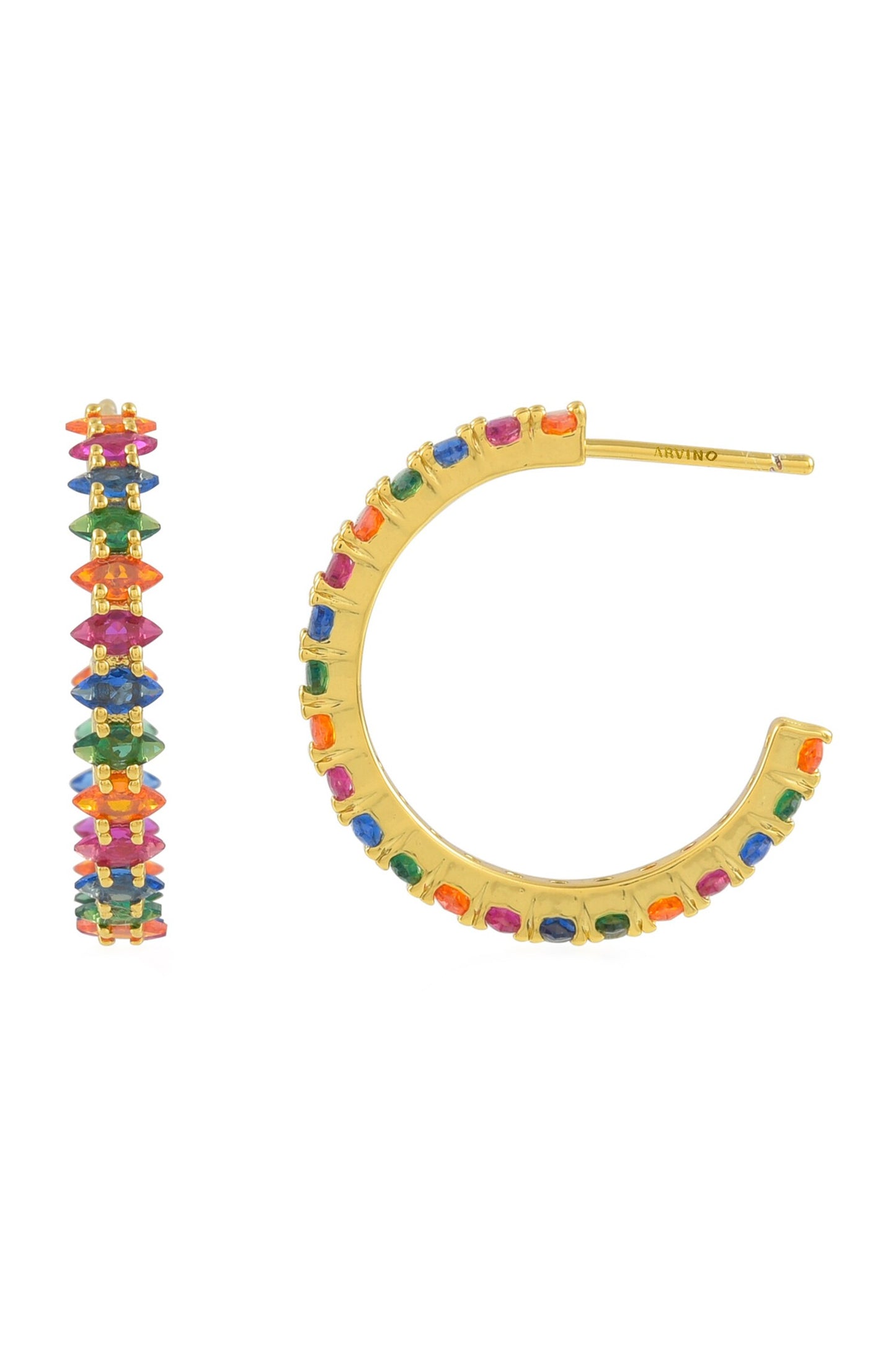 Rainbow Spectrum Hoops 