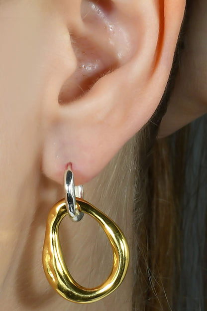 Modern Duality Earrings 