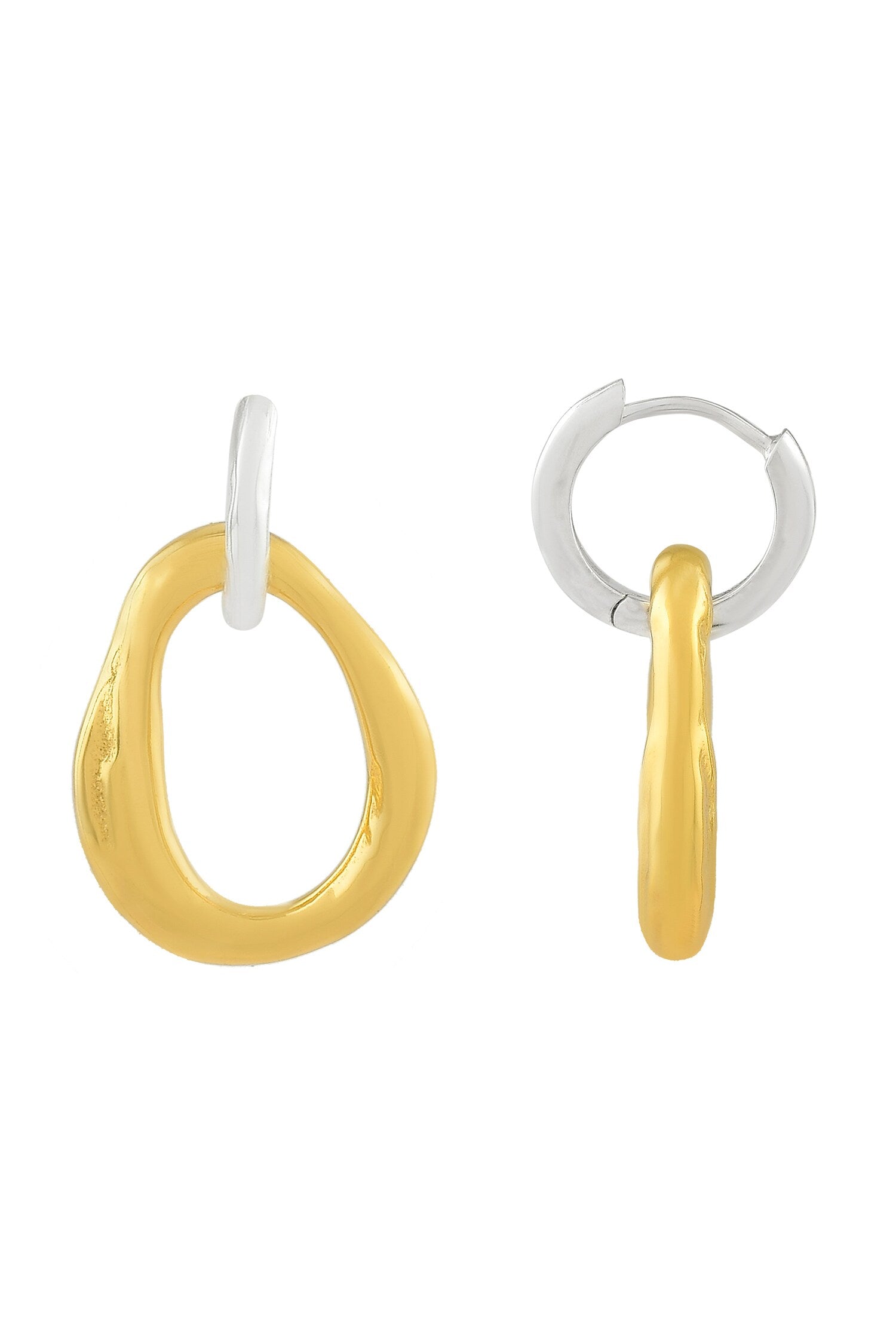 Modern Duality Earrings 